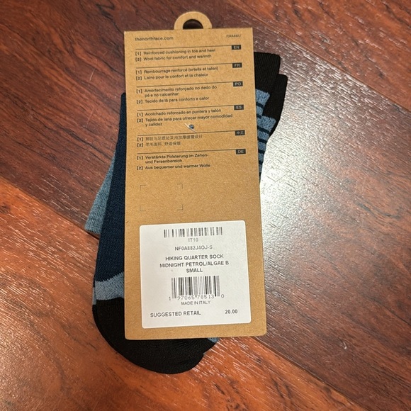 The North Face Men's Blue Hiking Socks - Picture 2 of 3